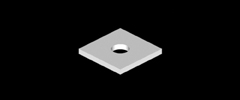 Square Washer Plain & Galvanized